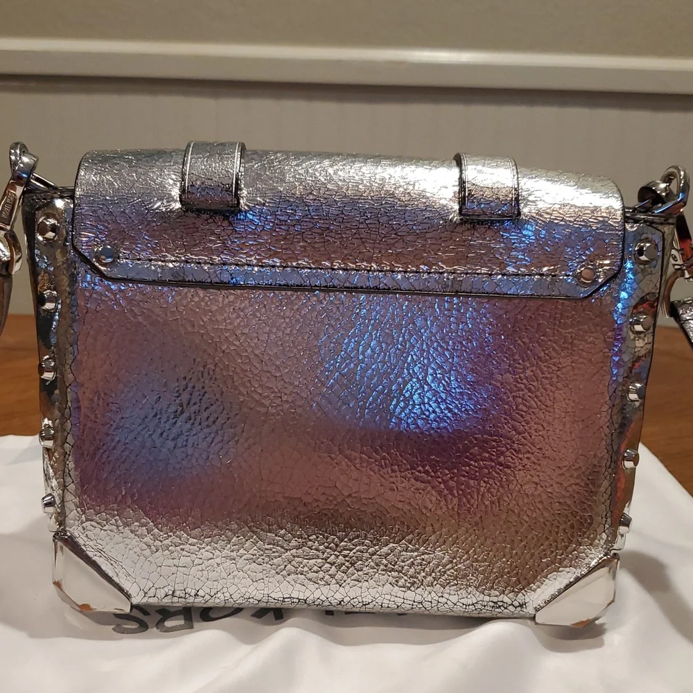 Michael Kors Small Manhattan Bag Crackled Leather